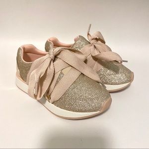 Cynthia Rowley glitter sneakers